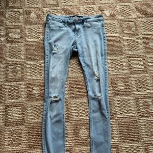 Hollister ripped jeans